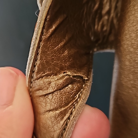 SAS Suntimer Heeled Sandal, tan croc print,  size 7 - Picture 12 of 14